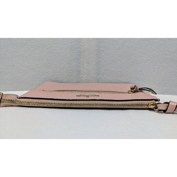 Kate Spade Jackson Street Lancey Wallet Wristlet Pebbled Leather Pink pwru5689 - Picture 3 of 12